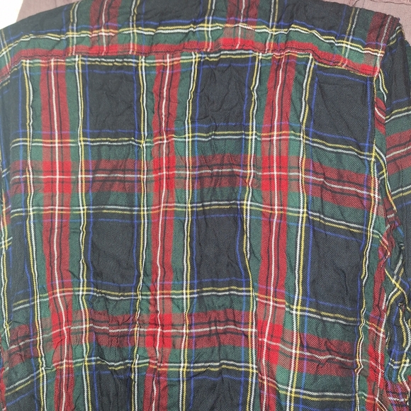 Lauren Ralph Lauren | Crest Plaid Long-Sleeve Shirt - Picture 5 of 6